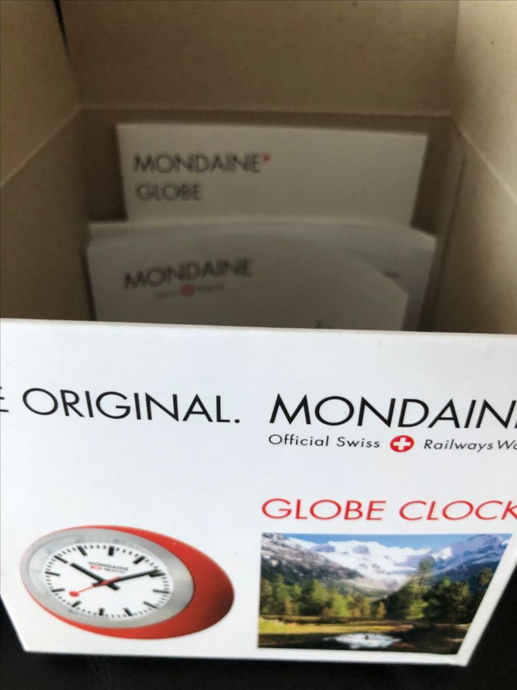 몬데인 탁상시계 미사용 새상품 이미지