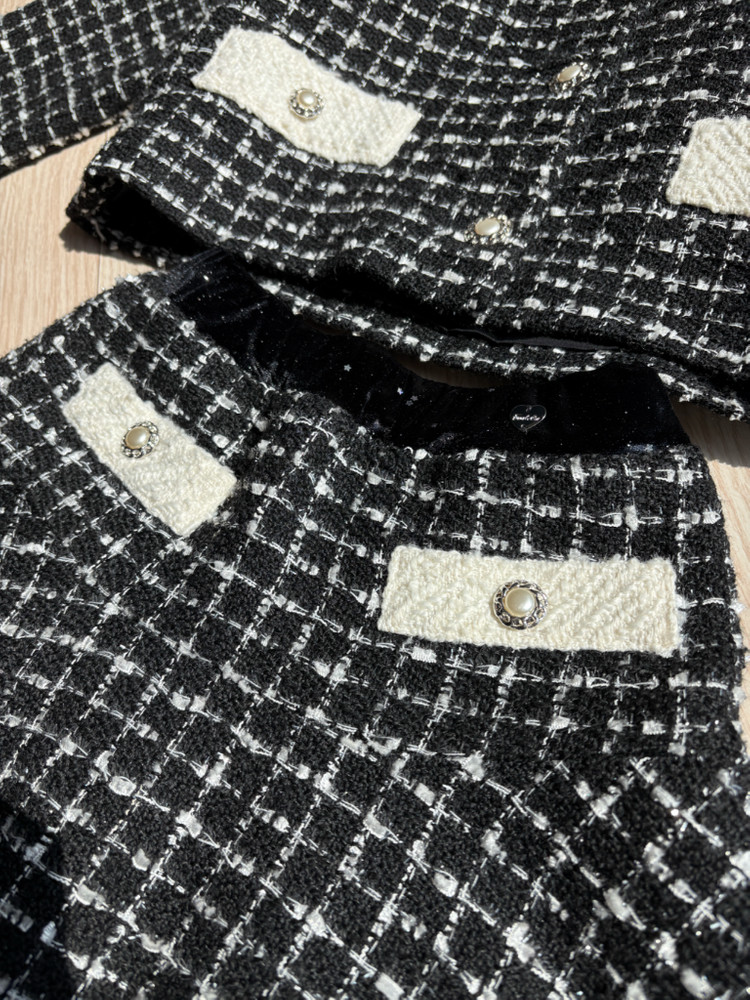 프렌치캣 트위드 셋업 145 이미지