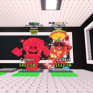 브레인롯즈 훔치기 브훔 1+1 렌보 로즈 로제티 변기 칠린 칠리 이미지