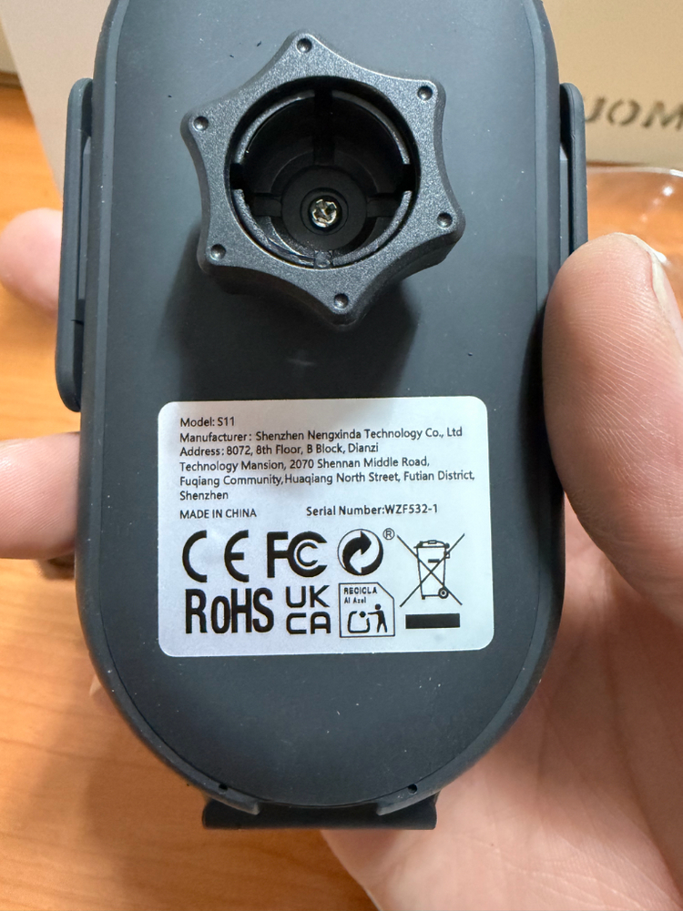 Fashion S11 차량용 무선 충전 거치대 이미지