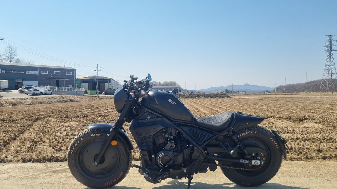 등록대행혼다 레블 500 21년식/6천실키로수/디아블로풀튜닝/구변완/급매 이미지