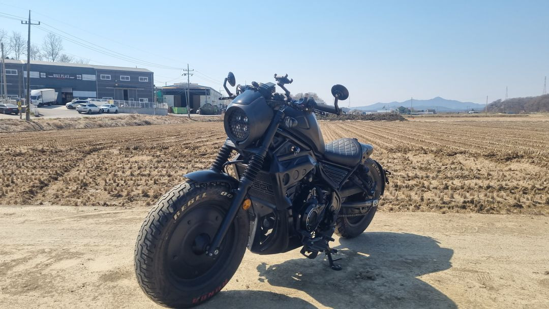 등록대행혼다 레블 500 21년식/6천실키로수/디아블로풀튜닝/구변완/급매 이미지