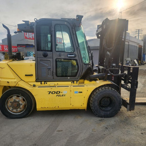 안성 평택 중고지게차 현대 7톤 디젤 지게차 70D-9 (2016년식) 판매 이미지