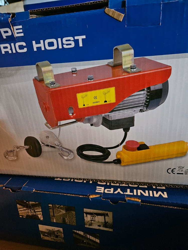 양계장전용윈치 사료라인.커텐승하강용 미니윈치PA-800A 이미지