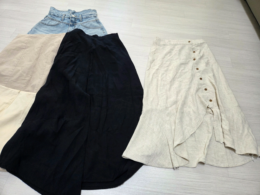 S사이즈(24~25인치)스커트, 반바지 8장 일괄 무료배송 이미지