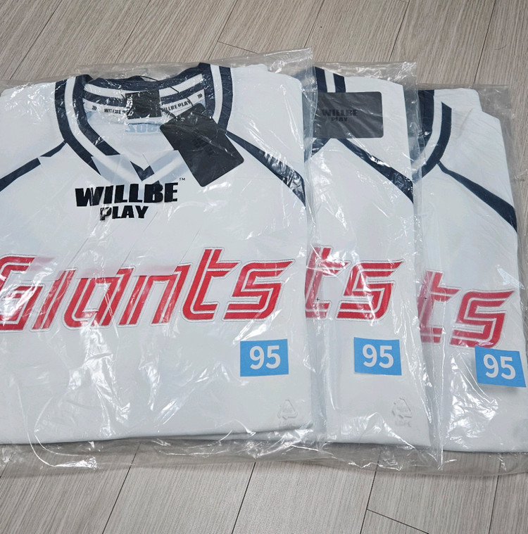 롯데자이언츠 바람막이 95 사이즈 이미지