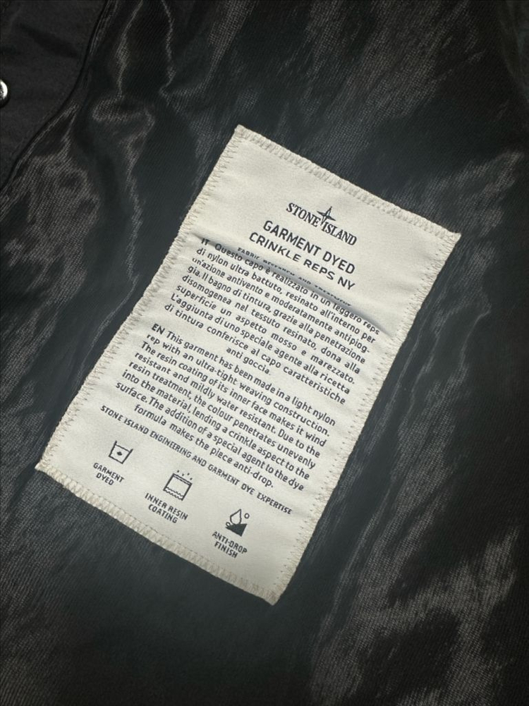 스톤아일랜드 25ss 안티 드롭 크링클랩스 후드 자켓 바람막이 L 이미지