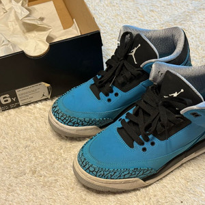 에어 조던 3 파우더블루 240mm 이미지