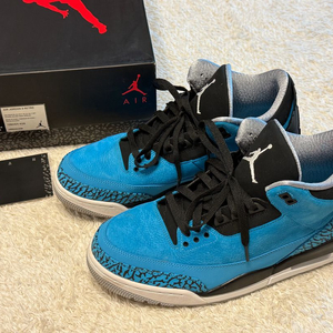 에어 조던 3 파우더블루 280mm 이미지