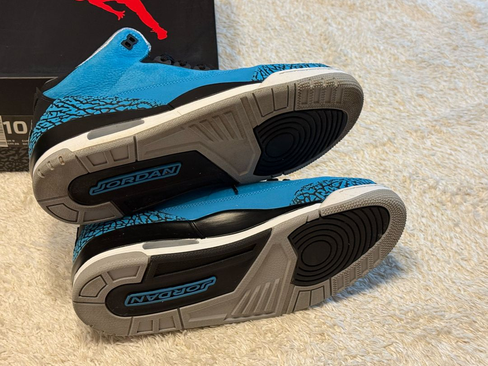 에어 조던 3 파우더블루 280mm 이미지