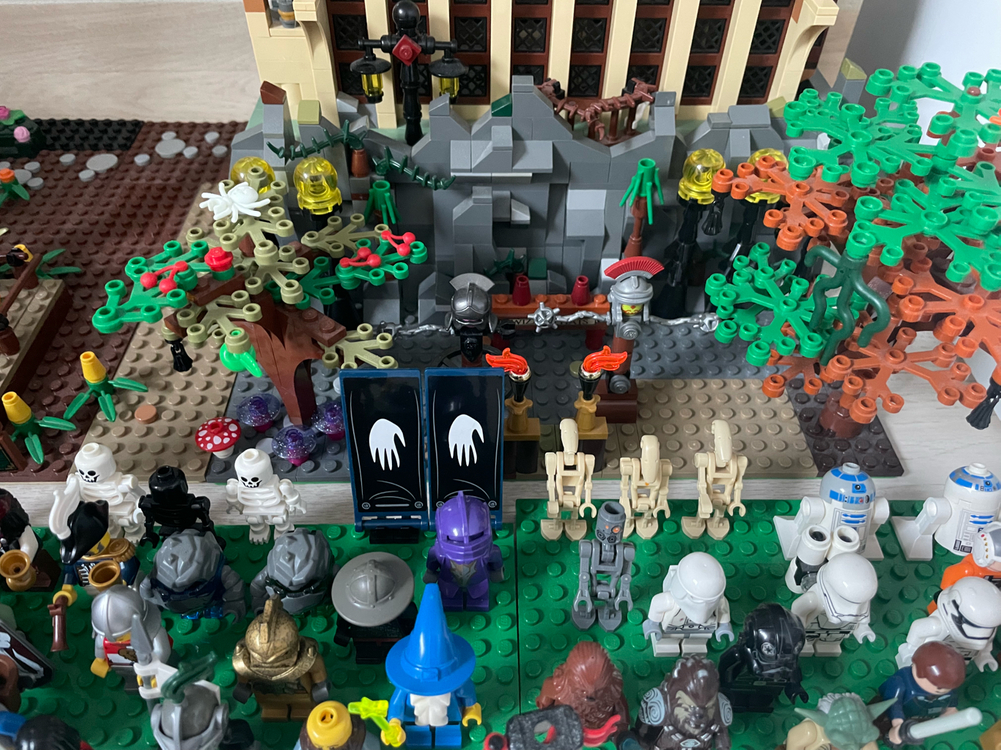 레고 창작성 캐슬 해적 스타워즈 마블 시티 등 미피 일괄 정리 이미지