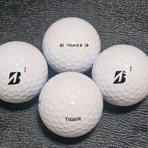 브리지스톤 tour B X 40개 A+급 골프공 로스트볼 이미지
