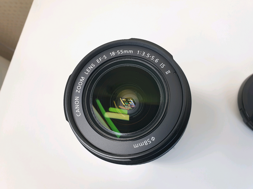 캐논 EF-S 18-55mm 1:3.5-5.6 IS II DSLR 줌렌즈+파우치 이미지