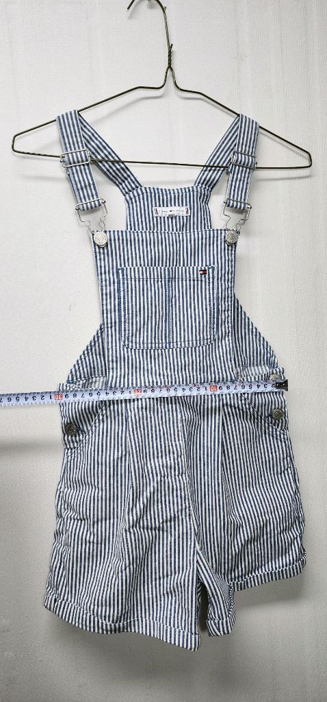 타미힐피거 키즈 스트라이프 멜빵바지 판매합니다 이미지