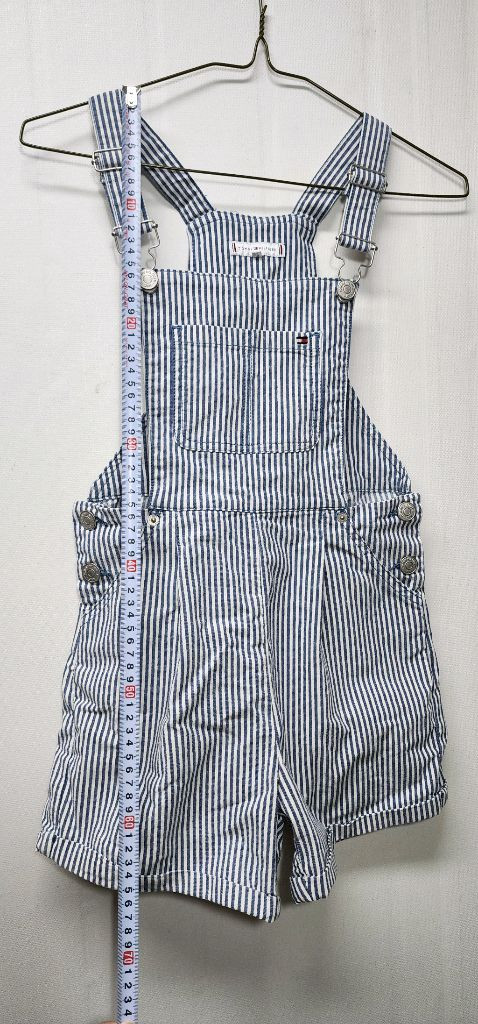 타미힐피거 키즈 스트라이프 멜빵바지 판매합니다 이미지