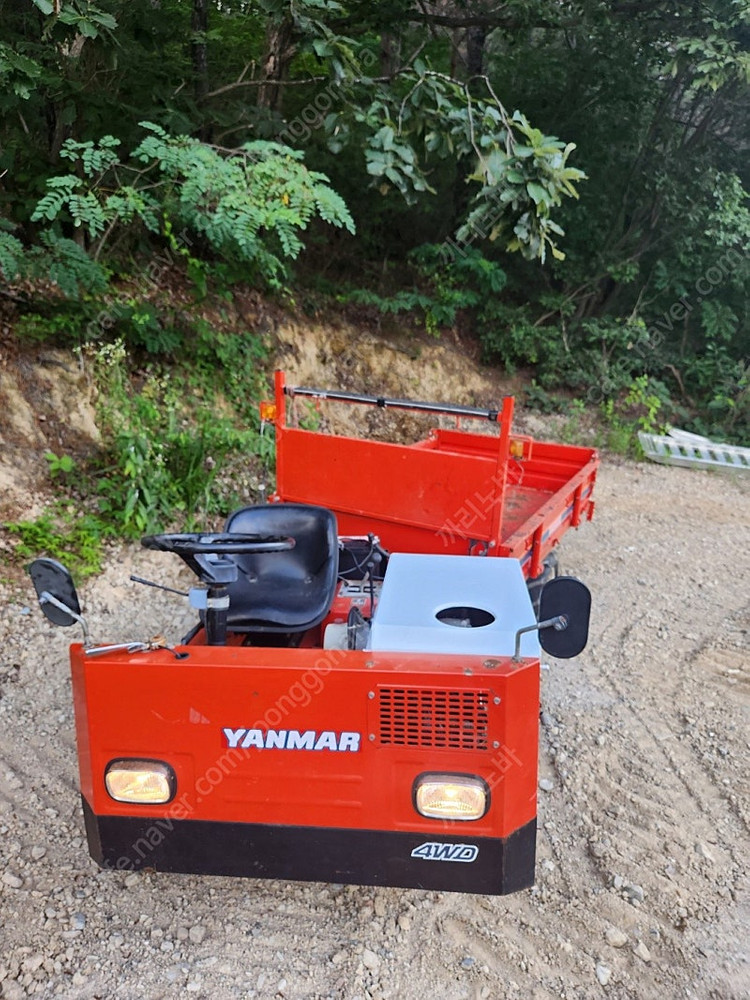 얀마 4륜 운반차 판매합니다. 이미지
