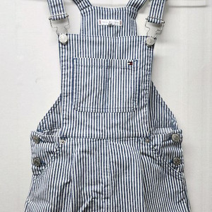 타미힐피거 키즈 스트라이프 멜빵바지 판매합니다 이미지