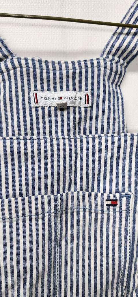 타미힐피거 키즈 스트라이프 멜빵바지 판매합니다 이미지