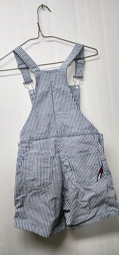 타미힐피거 키즈 스트라이프 멜빵바지 판매합니다 이미지