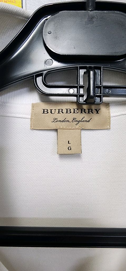 버버리 라운드카라 여성반팔 L 이미지