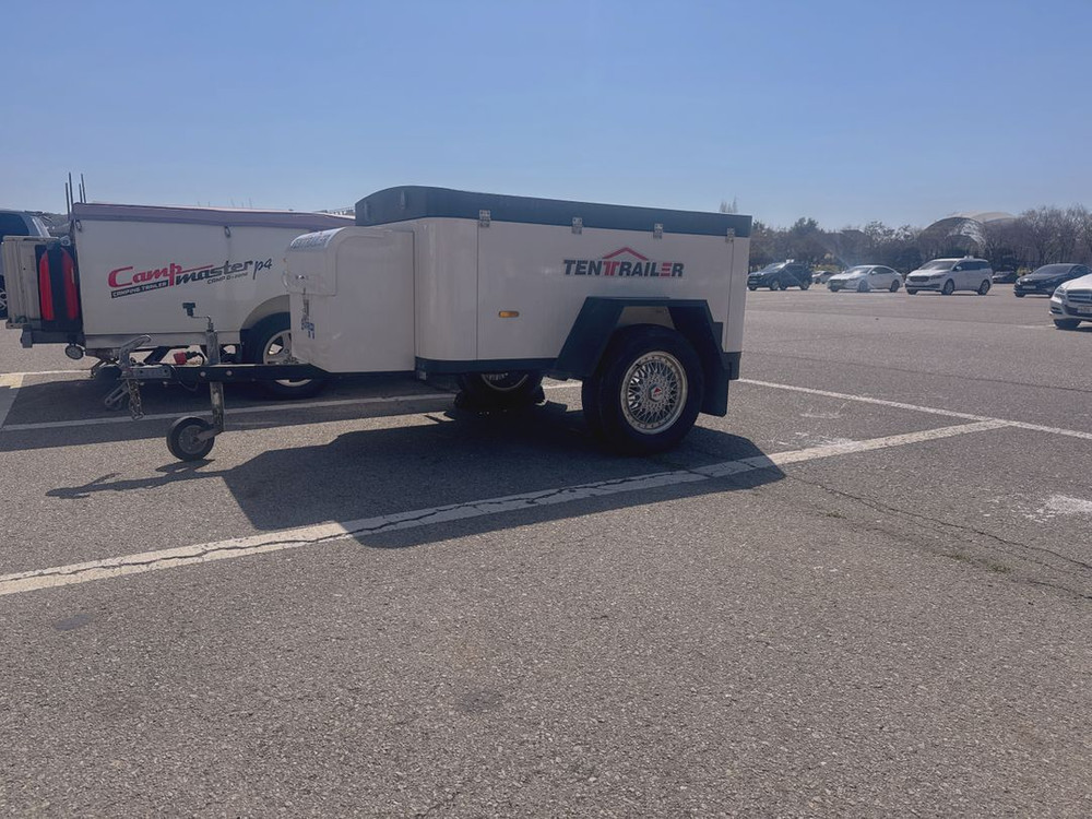 텐트레일러 카고 트레일러 이미지