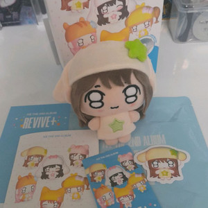 단순개봉 미사용 덤100장이상드림) 아이브 쁘띠 쁘띠브 유진 인형(포카제외) 이미지