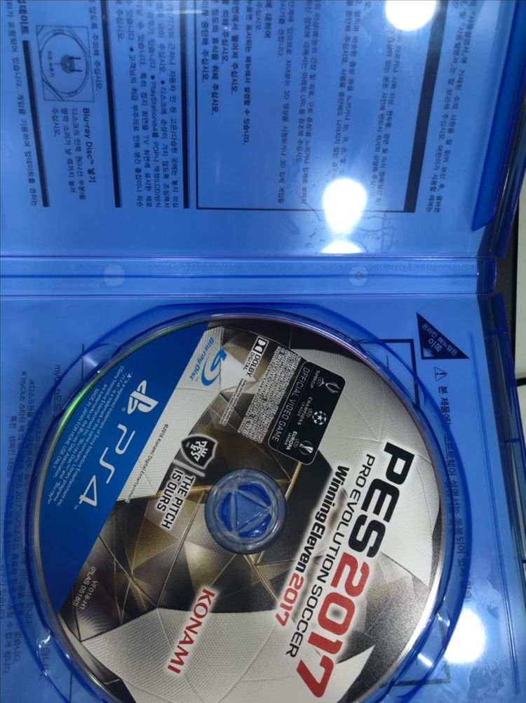 Ps4 위닝2017 pes2017 cd 4천원 이미지