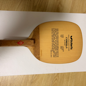 싸이프레스S 은나비 펜홀더 탁구라켓 92g (신동품급) 이미지