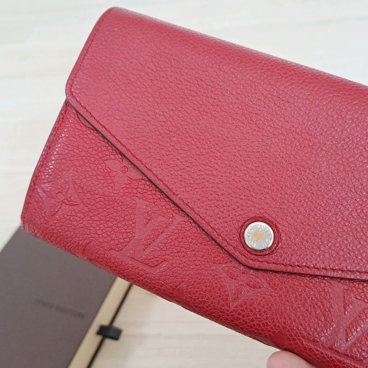 [100%/정품] 루이비통 사라 월릿 모노그램 앙프렝뜨, 루이비통지갑,루이비통장지갑 이미지