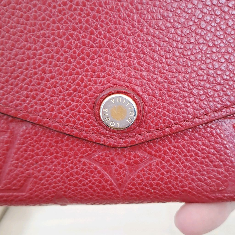 [100%/정품] 루이비통 사라 월릿 모노그램 앙프렝뜨, 루이비통지갑,루이비통장지갑 이미지