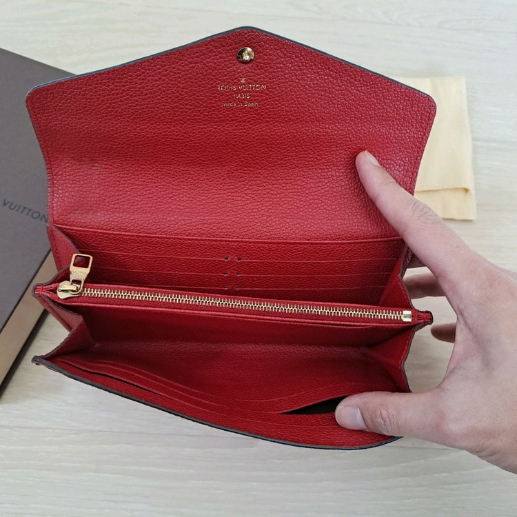 [100%/정품] 루이비통 사라 월릿 모노그램 앙프렝뜨, 루이비통지갑,루이비통장지갑 이미지