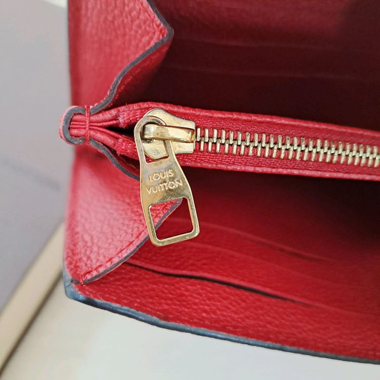 [100%/정품] 루이비통 사라 월릿 모노그램 앙프렝뜨, 루이비통지갑,루이비통장지갑 이미지