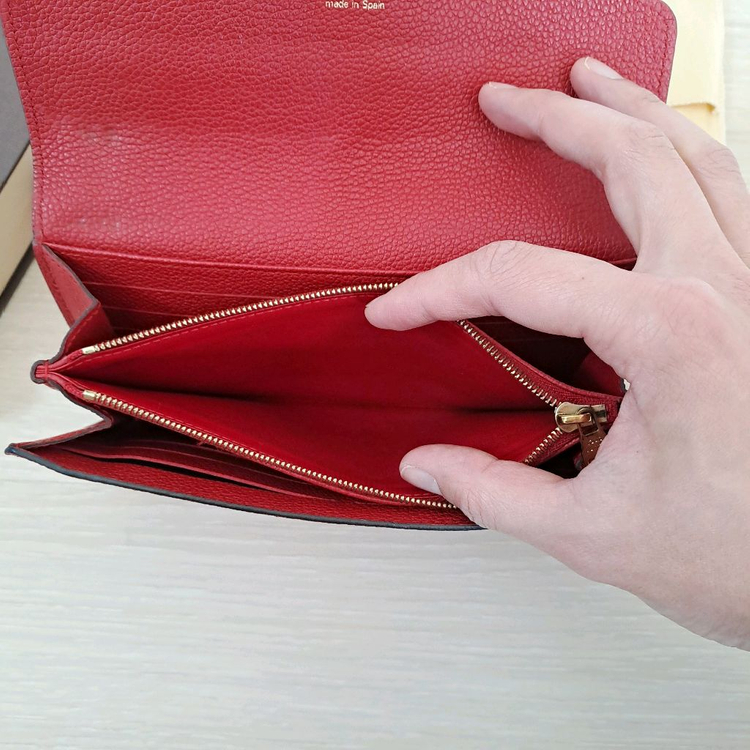 [100%/정품] 루이비통 사라 월릿 모노그램 앙프렝뜨, 루이비통지갑,루이비통장지갑 이미지