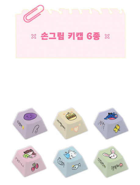 이세계아이돌<차세돌>올인원세트+키캡6종 판매 이미지