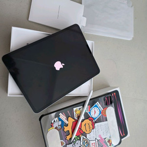 아이패드 11 프로 4세대 128gb 팬슬2포함 wifi 배터리성능103% 팝니다 이미지