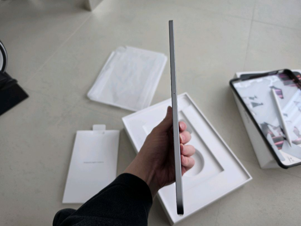 아이패드 11 프로 4세대 128gb 팬슬2포함 wifi 배터리성능103% 팝니다 이미지