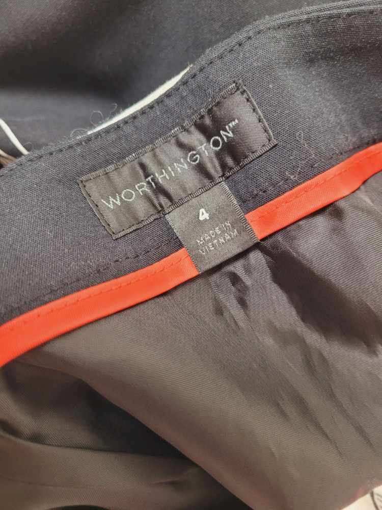 체크 미디 스커트 수입 이미지