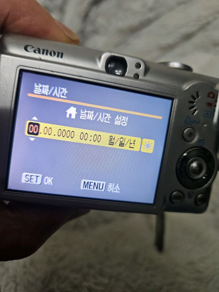 캐논 파워샷 sd600 익서스60 레트로 디카 빈티지카메라 이미지