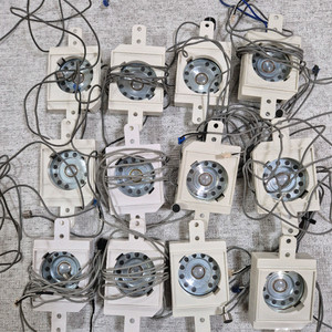 인터폰 스피커 모듈 12개 묶음 키폰 부품 상태양호 수리 교체용 일괄판매 이미지