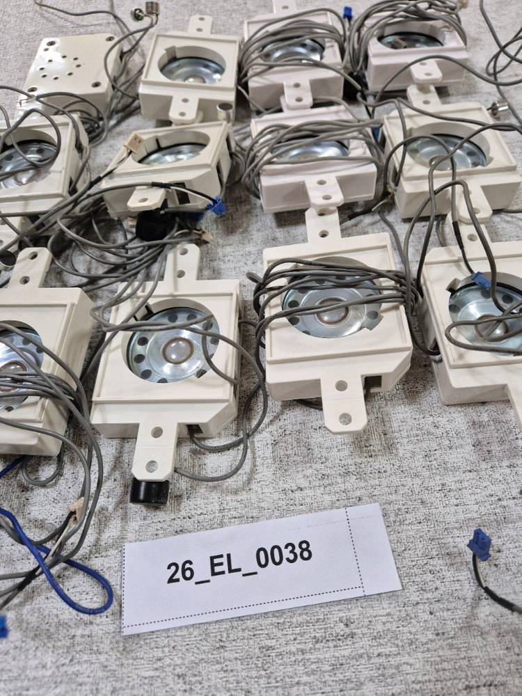 인터폰 스피커 모듈 12개 묶음 키폰 부품 상태양호 수리 교체용 일괄판매 이미지