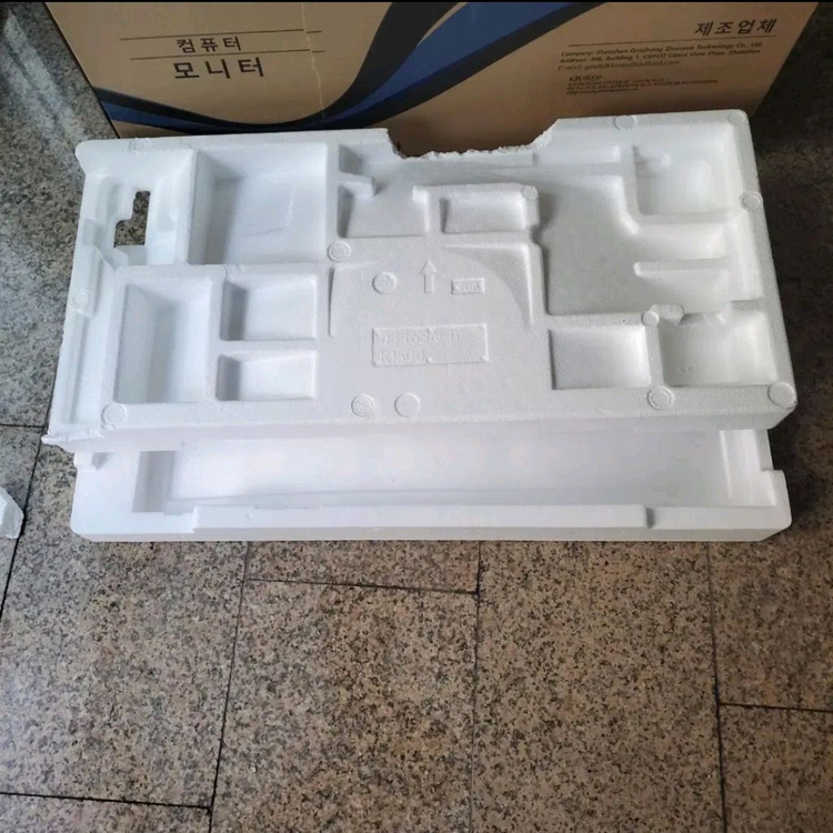 택배포함 대구 슈퍼와이드 모니터포장용 박스 스티로폼 풀세트 이미지