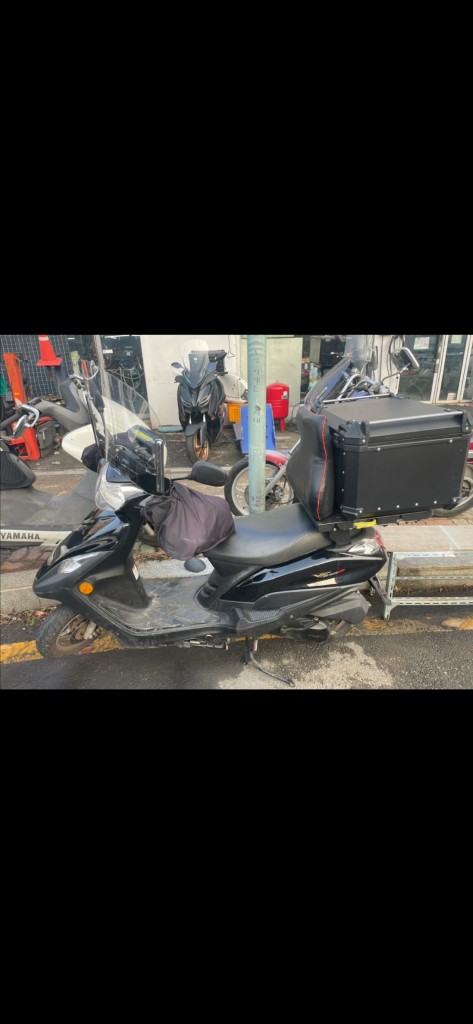 VF100 전용 배달 슬라이딩 브라켓 탑박스 셋트 이미지