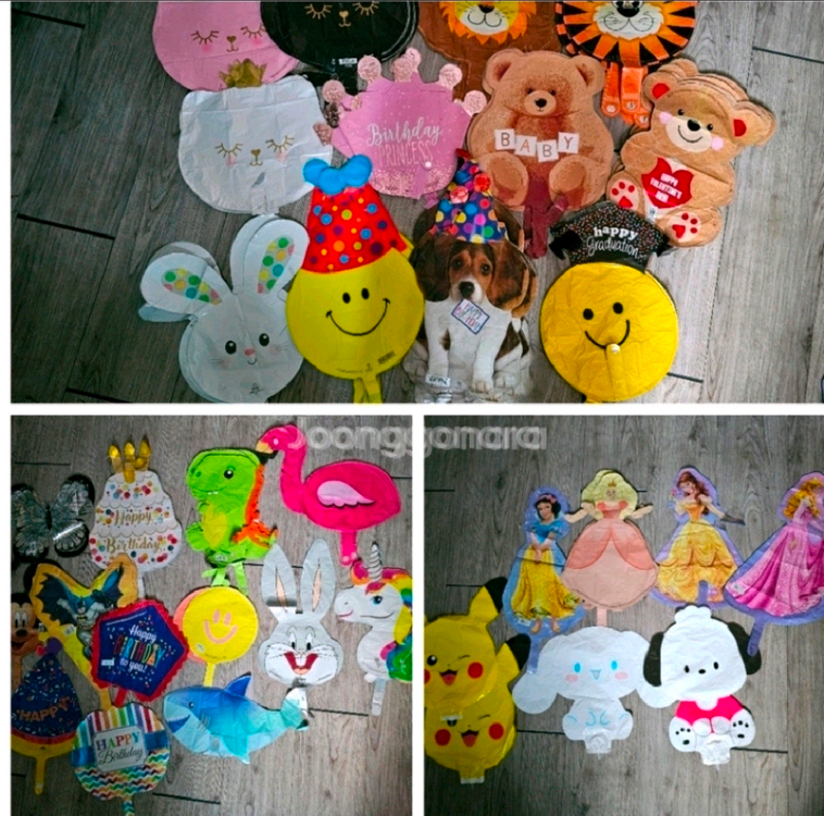아동생일파티풍선 이미지