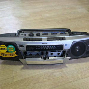 아이와붐박스 aiwa더블데크카세트, 광대역FM라디오, CS-W530 (B데크 수리요함) 이미지