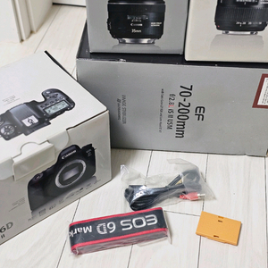 캐논 EOS 6D Mark2 카메라+신계륵+새아빠+사무방 풀박