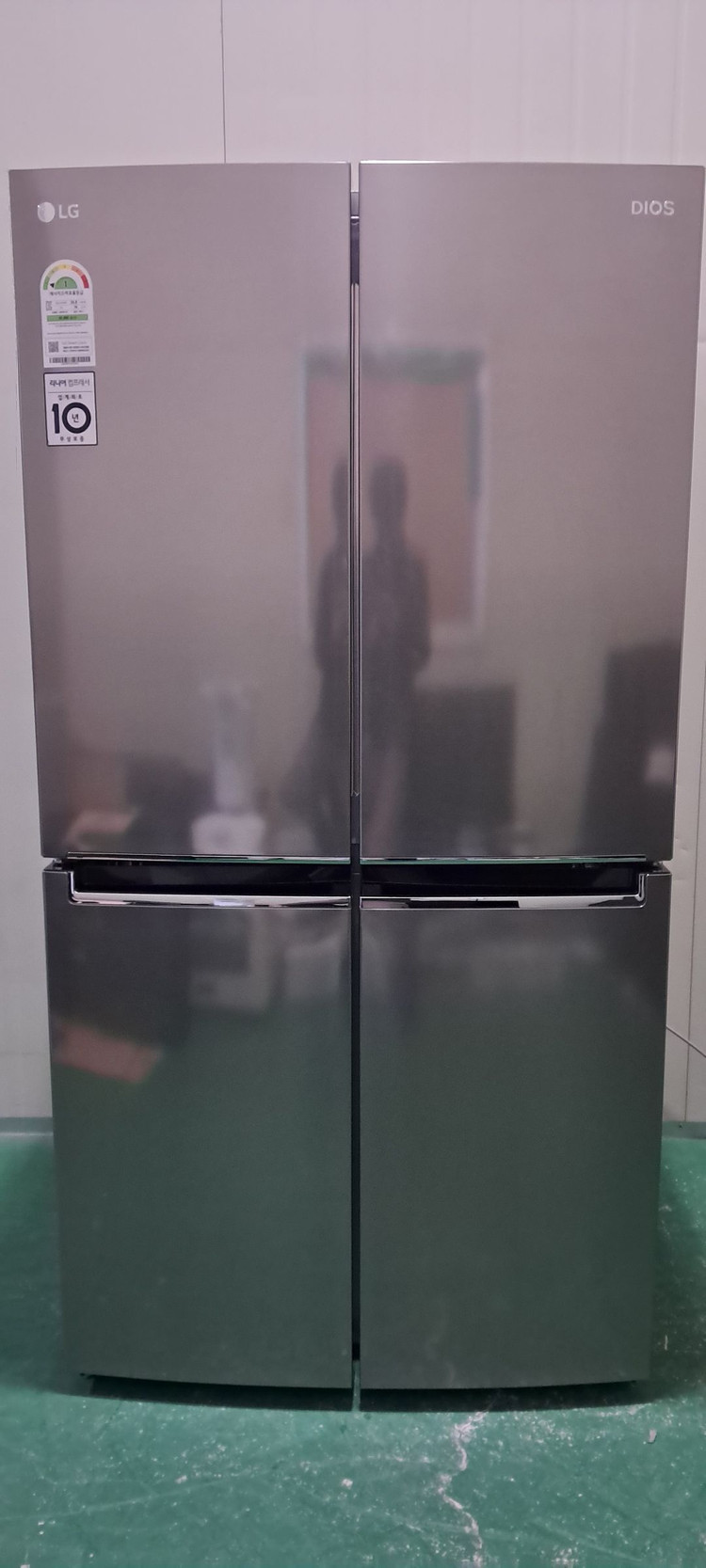 1603 엘지디오스 870L 4도어양문형냉장고(메탈) 이미지