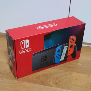 [신품급] 닌텐도스위치 신형 배터리개선판 풀박스 이미지