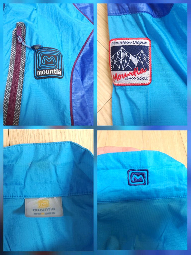 마운티아 초경량 바람막이 쟈켓, 바람막이 점퍼, 등산쟈켓 95 이미지