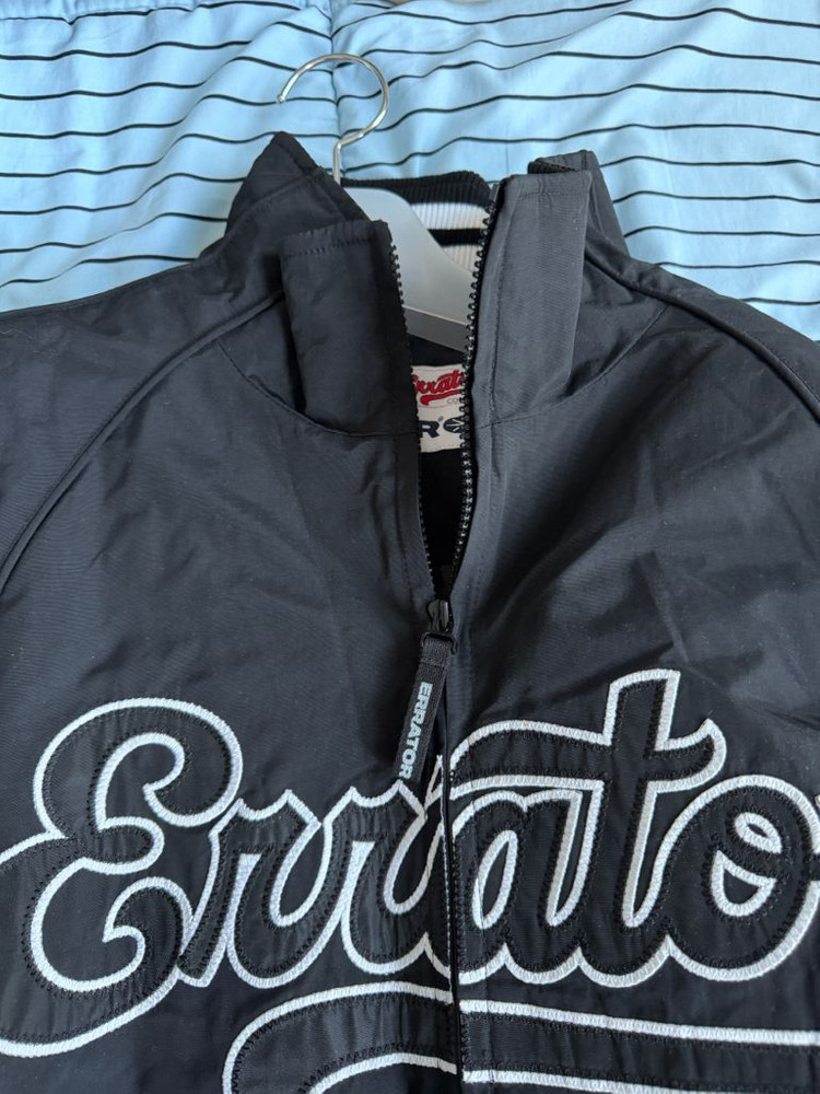 이알티알 야구점퍼 자켓 블랙 이미지