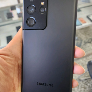 갤럭시S21울트라 블랙 깨끗함(잔상없이 깔끔^^)삼성센터.액정.배터리교체 이미지